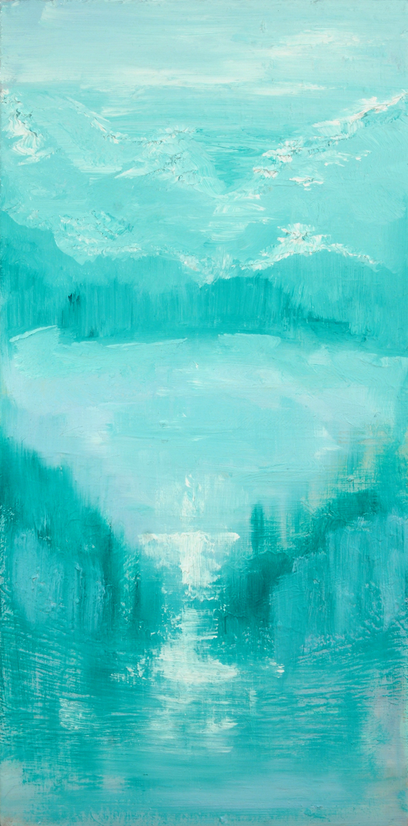 Sachne — oil on canvas by Esther Epstein