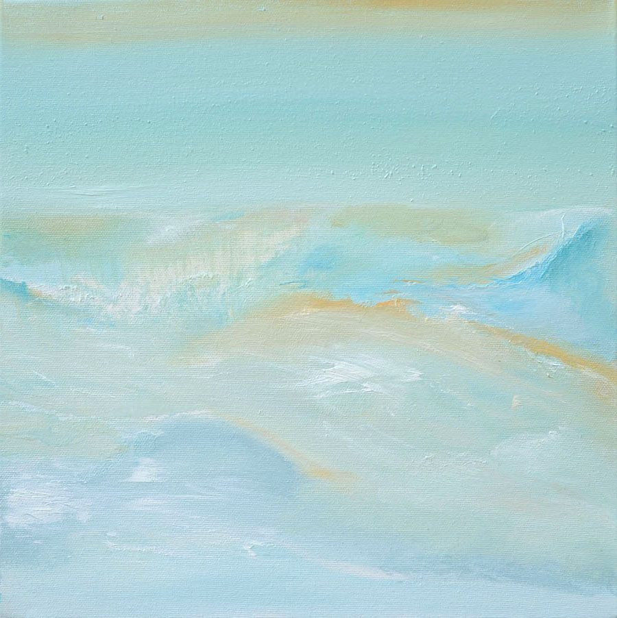 Dune Sea Flow — oil on canvas by Esther Epstein