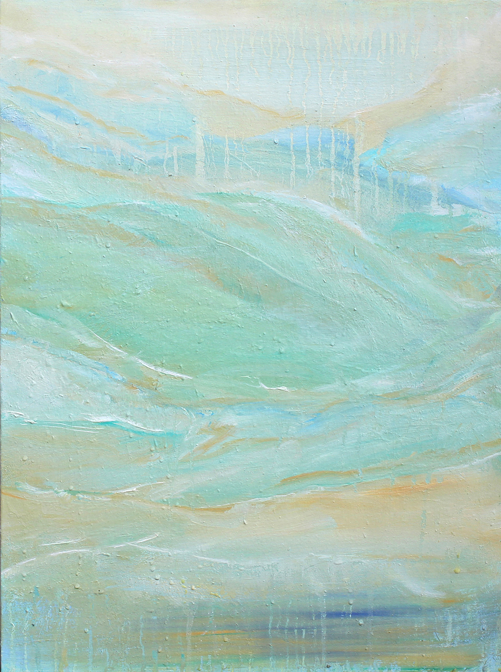 Mindscape Paradise — oil on canvas by Esther Epstein