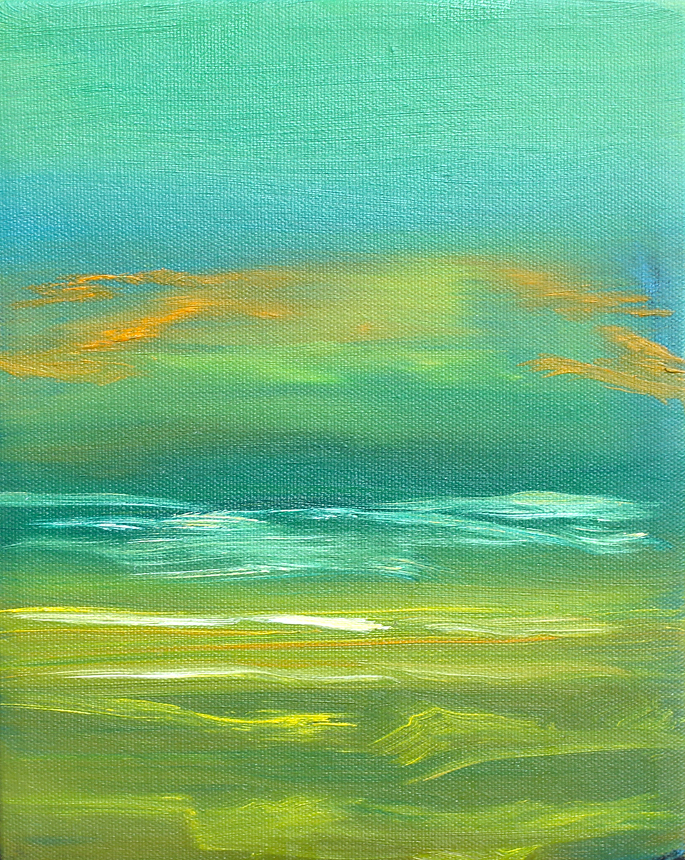 Deep Color Casted Dream — oil on canvas by Esther Epstein