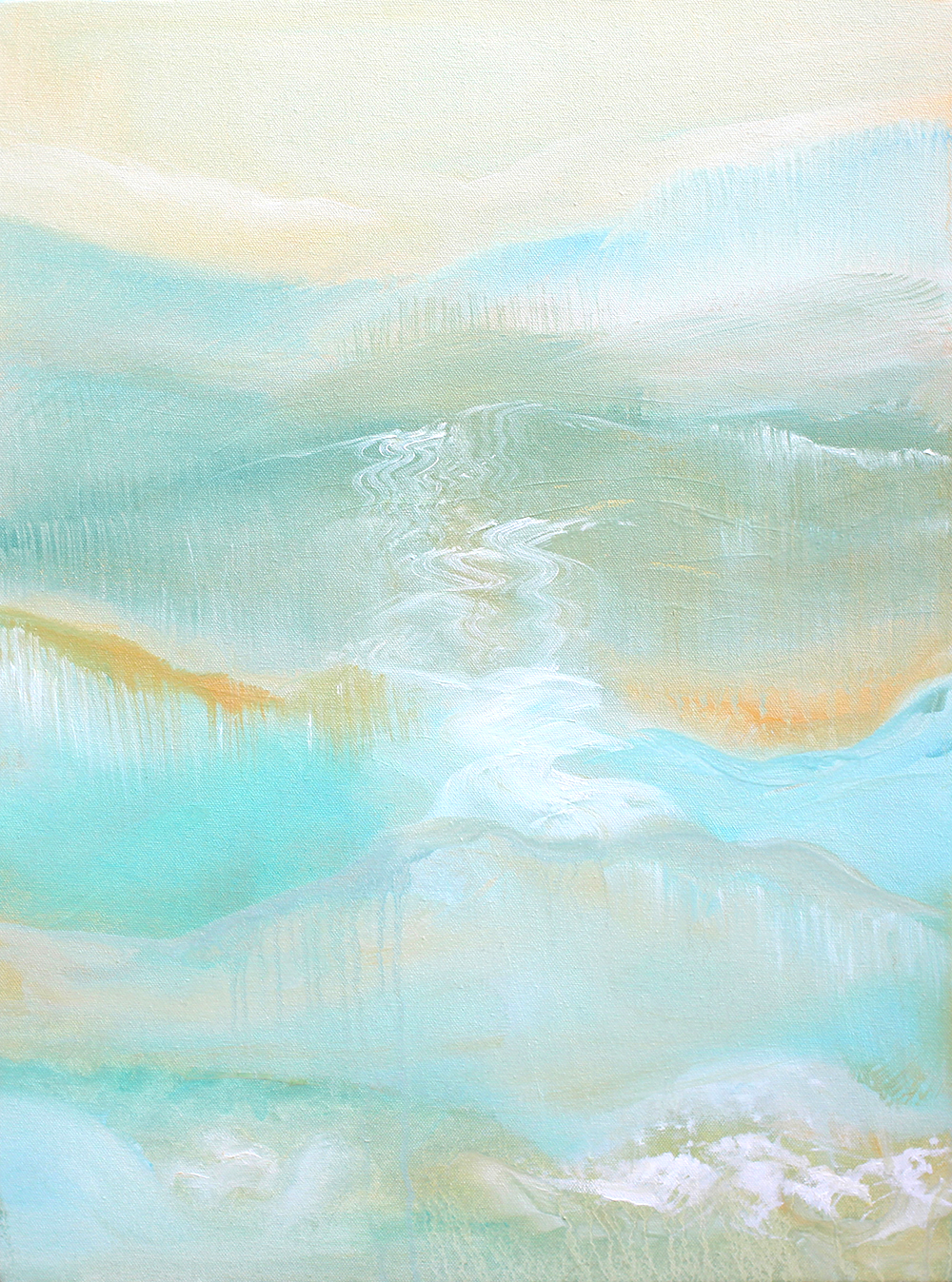 Journey Dream — oil on canvas by Esther Epstein