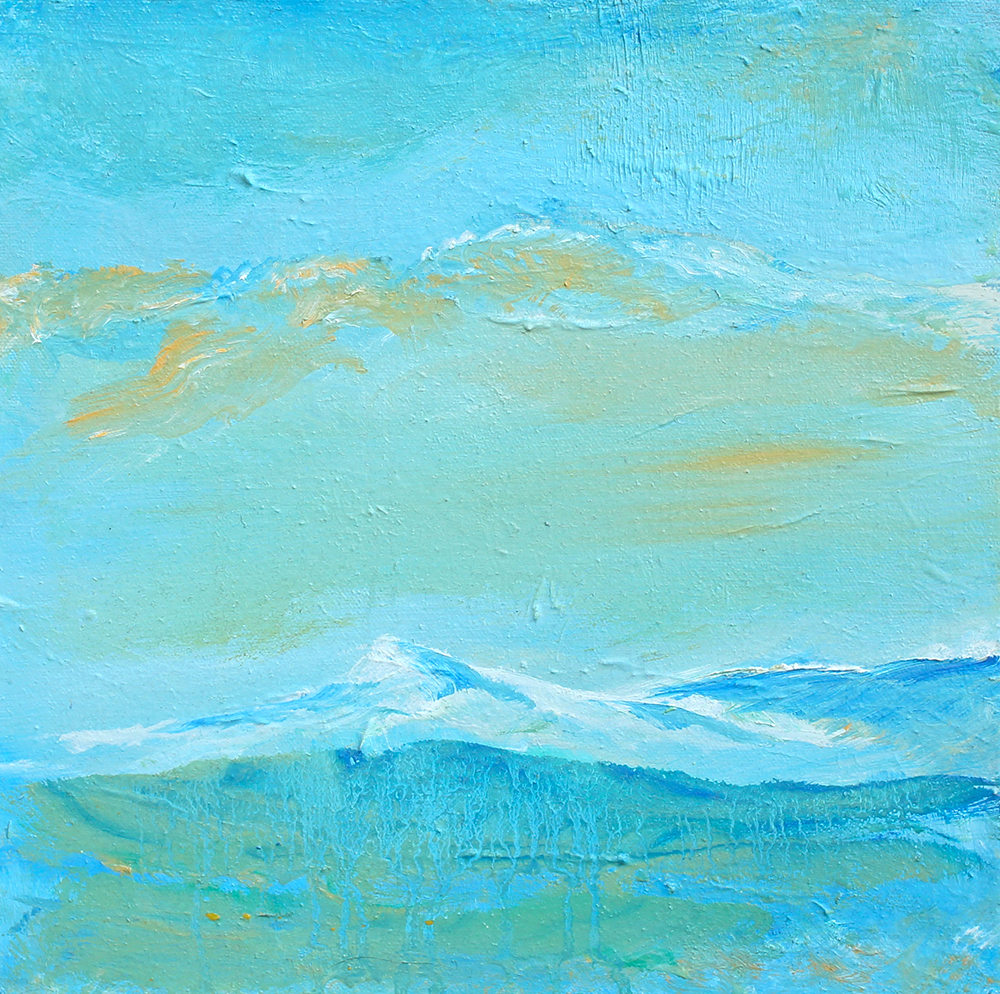 Majestic Light — oil on canvas by Esther Epstein