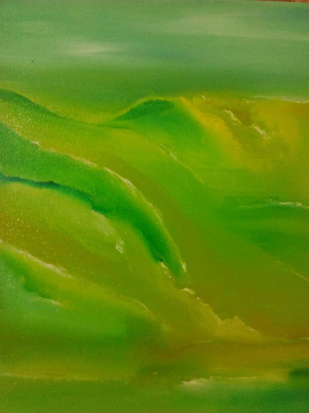Enchanted Dreamscape — oil on canvas by Esther Epstein