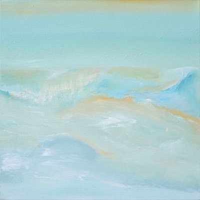 Dune Sea Flow — oil on canvas by Esther Epstein