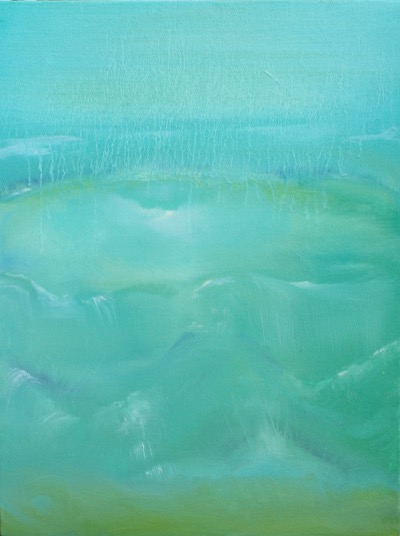 Emanating Light — oil on canvas by Esther Epstein