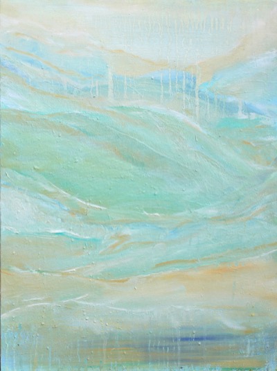 Mindscape Paradise — oil on canvas by Esther Epstein