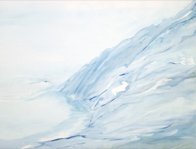 Prism Dunes — oil on canvas by Esther Epstein