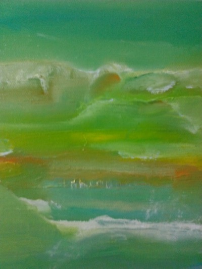 Rhapsody in Color — oil on canvas by Esther Epstein