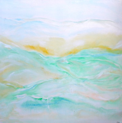 Scenic Treasure — oil on canvas by Esther Epstein