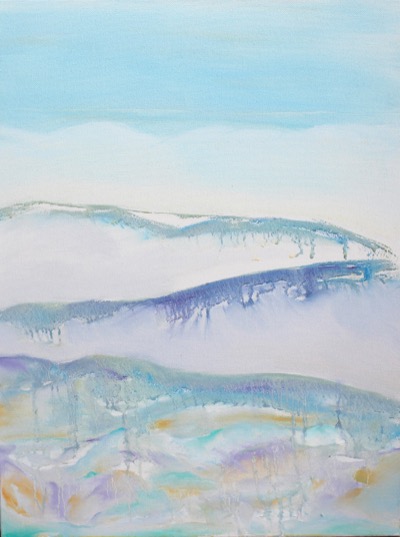 Seroma — oil on canvas by Esther Epstein