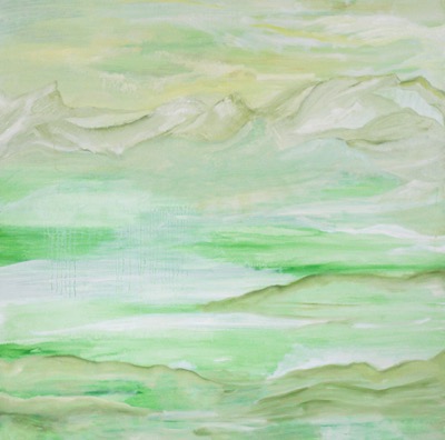 Still Waters Run Deep — oil on canvas by Esther Epstein